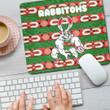 Love New Zealand Mouse Pad - South Sydney Rabbitohs Comic Style New Mouse Pad | africazone.store
