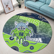 Love New Zealand Round Carpet - Canberra Raiders Naidoc New New Round Carpet A35