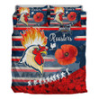 Love New Zealand Bedding Set - Sydney Roosters Style Anzac Day New Bedding Set A35