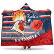 Love New Zealand Hooded Blanket - Sydney Roosters Style Anzac Day New Hooded Blanket | africazone.store
