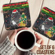 Love New Zealand Coasters (Sets of 6) - Penrith Panthers Chritsmas 2022 Coasters A35