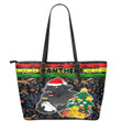 Love New Zealand Leather Tote - Penrith Panthers Chritsmas 2022 Leather Tote | africazone.store
