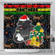 Love New Zealand Shower Curtain - Penrith Panthers Chritsmas 2022 Shower Curtain | africazone.store
