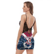 Love New Zealand Dress - Sydney Roosters Tattoo Style Back Straps Cami Dress A31