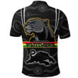 Love New Zealand Clothing - Penrith Panthers Head Panthers Polo Shirts A35
