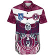 Love New Zealand Clothing - Manly Warringah Sea Eagles New Style Short Sleeve Shirt A35 | Love New Zealand