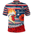 Love New Zealand Clothing - Sydney Roosters Anzac Day New Style Polo Shirts A35 | Love New Zealand
