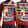 Love New Zealand Clothing - Sydney Roosters Anzac Day New Style Tank Top A35 | Love New Zealand