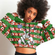 Love New Zealand Clothing - South Sydney Rabbitohs Comic Style Croptop Hoodie A35 | Love New Zealand