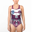 Love New Zealand Clothing - Manly Warringah Sea Eagles New Style Women Low Cut Swimsuit A35 | Love New Zealand