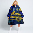 Love New Zealand Clothing - Parramatta Eels New Style Oodie Blanket Hoodie A35 | Love New Zealand