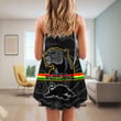 Love New Zealand Clothing - Penrith Panthers Head Panthers Strap Summer Dress A35 | Love New Zealand