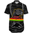 Love New Zealand Clothing - Penrith Panthers Head Panthers Short Sleeve Shirt A35 | Love New Zealand