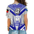 Love New Zealand Clothing - Canterbury-Bankstown Bulldogs Naidoc 2022 Sporty Style One Shoulder Shirt A35 | Love New Zealand
