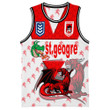 Love New Zealand Clothing - St. George Illawarra Dragons Style New Basketball Jersey A35 | Love New Zealand