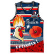 Love New Zealand Clothing - Sydney Roosters Anzac Day New Style Basketball Jersey A35 | Love New Zealand