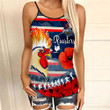 Love New Zealand Clothing - Sydney Roosters Anzac Day New Style Criss Cross Tanktop A35 | Love New Zealand