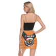 Love New Zealand Mini Skirt - Wests Tigers Christmas Women's Mini Skirt With Side Strap Closure A31