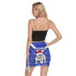 Love New Zealand Mini Skirt - Canterbury-Bankstown Bulldogs Christmas Women's Mini Skirt With Side Strap Closure A31