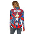 Love New Zealand Clothing - Sydney Roosters Naidoc 2022 Sporty Style Women's Stretchable Turtleneck Top A35 | Love New Zealand