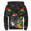 Love New Zealand Clothing - (Custom) Penrith Panthers Chritsmas 2022 Sherpa Hoodies A35 | Love New Zealand