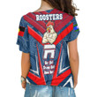Love New Zealand Clothing - Sydney Roosters Naidoc 2022 Sporty Style One Shoulder Shirt A35 | Love New Zealand