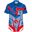 Love New Zealand Clothing - Newcastle Knights Naidoc 2022 Sporty Style Short Sleeve Shirt A35 | Love New Zealand
