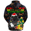 Love New Zealand Clothing - (Custom) Penrith Panthers Chritsmas 2022 Hoodie Gaiter A35 | Love New Zealand