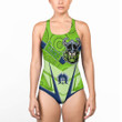 Love New Zealand Clothing - Canberra Raiders Naidoc 2022 Sporty Style Women Low Cut Swimsuit A35 | Love New Zealand