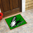 Love New Zealand Custom Shape Rubber Doormat - South Sydney Rabbitohs Logo Custom Shape Rubber Doormat A35
