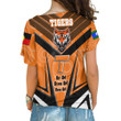 Love New Zealand Clothing - West Tigers Naidoc 2022 Sporty Style One Shoulder Shirt A35 | Love New Zealand