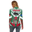 Love New Zealand Clothing - South Sydney Rabbitohs Naidoc 2022 Sporty Style Women's Stretchable Turtleneck Top A35 | Love New Zealand