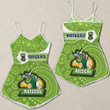 Love New Zealand Clothing - Canberra Raiders Simple Style Women Rompers A35