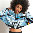 Love New Zealand Clothing - Cronulla-Sutherland Sharks Naidoc 2022 Sporty Style Croptop Hoodie A35 | Love New Zealand