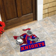 Love New Zealand Custom Shape Rubber Doormat - Newcastle Knights Mascot Custom Shape Rubber Doormat A35
