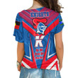 Love New Zealand Clothing - Newcastle Knights Naidoc 2022 Sporty Style One Shoulder Shirt A35 | Love New Zealand
