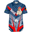 Love New Zealand Clothing - Sydney Roosters Naidoc 2022 Sporty Style Short Sleeve Shirt A35 | Love New Zealand