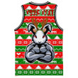 Love New Zealand Clothing - (Custom) South Sydney Rabbitohs Christmas 2022 Basketball Jersey A35 | Love New Zealand