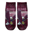 Love New Zealand Socks - (Custom) Manly Warringah Sea Eagles Tattoo Style Ankle Socks A31 | Lovenewzealand.co