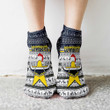 Love New Zealand Socks - North Queensland Cowboys Christmas Ankle Socks A31