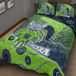 Love New Zealand Quilt Bed Set - Canberra Raiders Naidoc New New Quilt Bed Set A35
