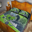 Love New Zealand Quilt Bed Set - Canberra Raiders Naidoc New New Quilt Bed Set A35