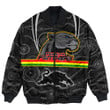 Love New Zealand Clothing - Penrith Panthers Head Panthers Bomber Jackets A35 | Love New Zealand