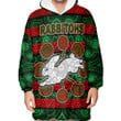 Love New Zealand Clothing - South Sydney Rabbitohs Aboriginal Oodie Blanket Hoodie A35 | Love New Zealand
