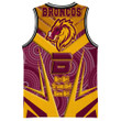 Love New Zealand Clothing - Brisbane Broncos Naidoc 2022 Sporty Style Basketball Jersey A35 | Love New Zealand