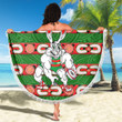 Love New Zealand Beach Blanket - South Sydney Rabbitohs Comic Style New Beach Blanket A35