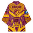 Love New Zealand Clothing - Brisbane Broncos Naidoc 2022 Sporty Style Kimono A35 | Love New Zealand