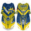 Love New Zealand Clothing - North Queensland Cowboys Naidoc 2022 Sporty Style Batwing Pocket Dress A35 | Love New Zealand