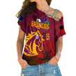 Brisbane Broncos Naidoc Week 2022 One Shoulder Shirt A31 | Love New Zealand.com