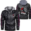 Love New Zealand Clothing - Newcastle Knights Leather Jacket A35